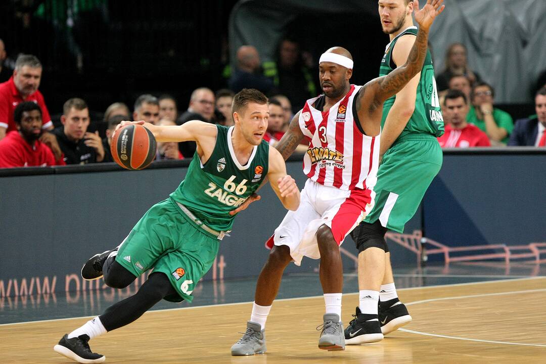Eurolyga: „Žalgiris“ – „Olympiakos“ 80:60