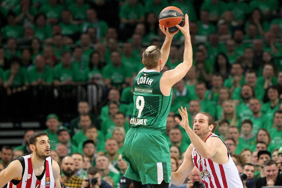 Eurolyga: „Žalgiris“ – „Olympiakos“ 80:60