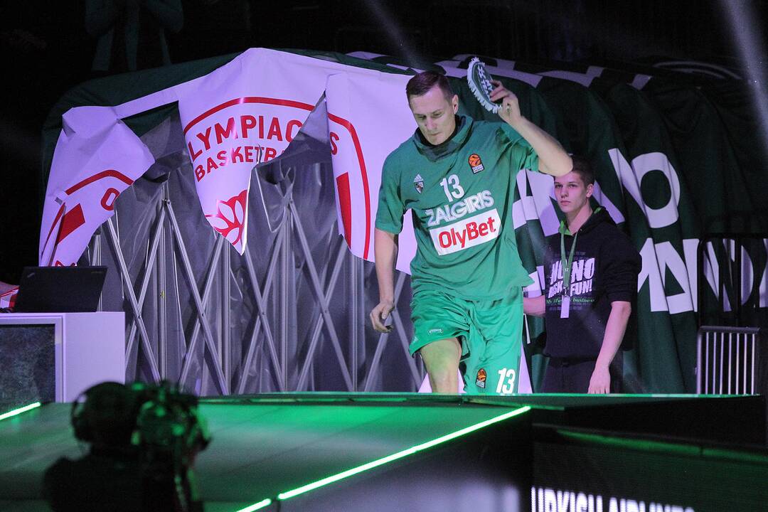 Eurolyga: „Žalgiris“ – „Olympiakos“ 75:88