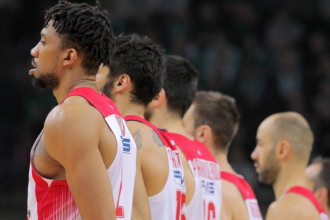 Eurolyga: „Žalgiris“ – „Olympiakos“ 75:88
