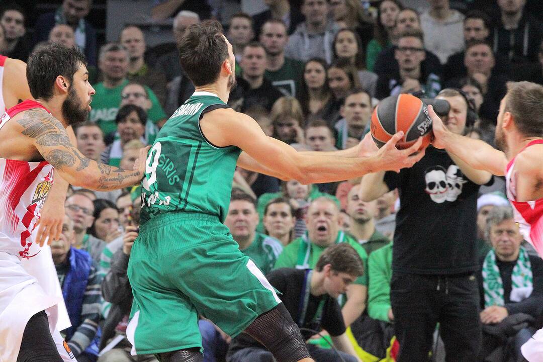 Eurolyga: „Žalgiris“ – „Olympiakos“ 75:88