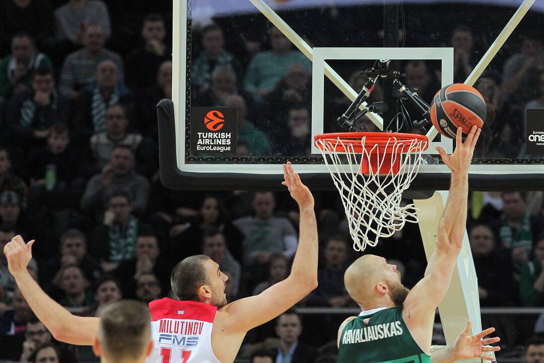 Eurolyga: „Žalgiris“ – „Olympiakos“ 75:88