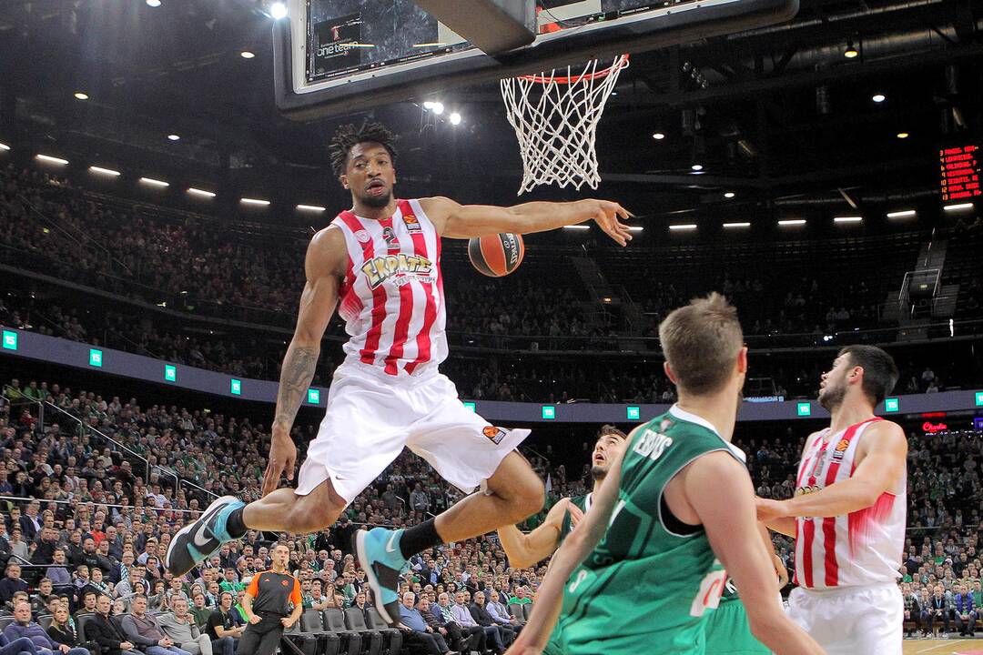Eurolyga: „Žalgiris“ – „Olympiakos“ 75:88