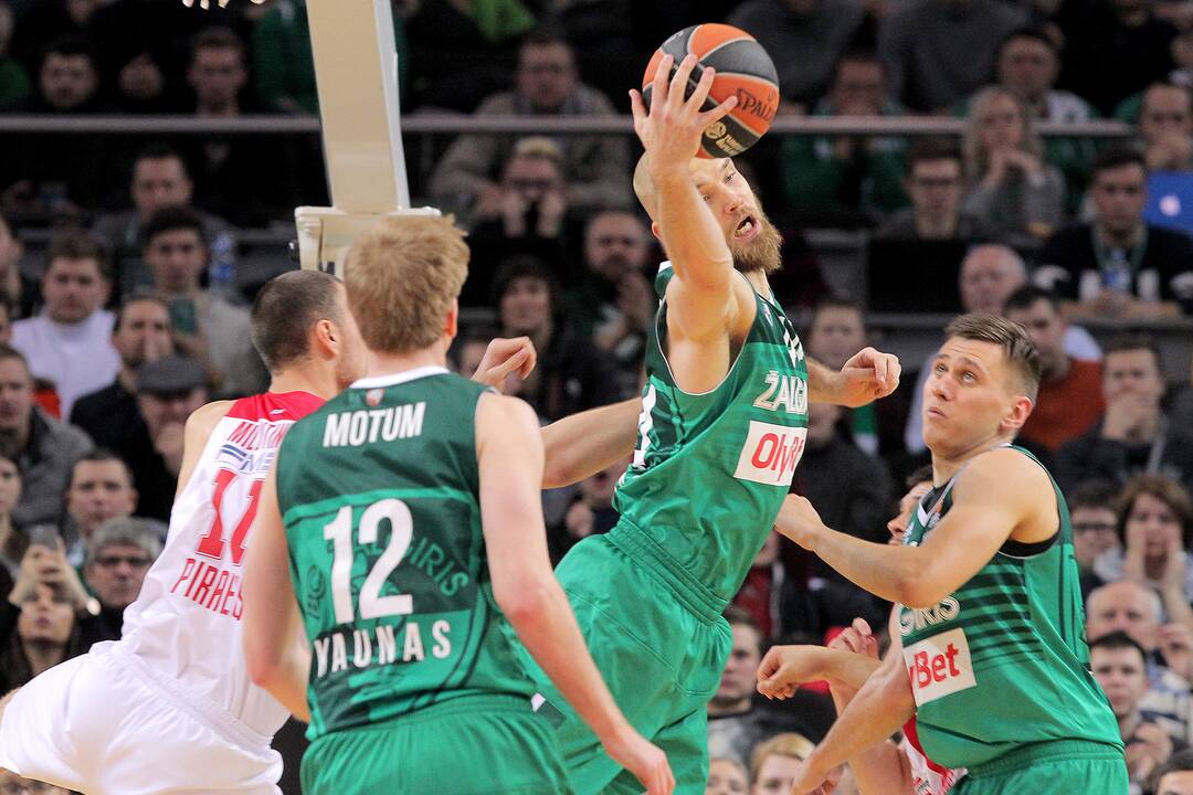 Eurolyga: „Žalgiris“ – „Olympiakos“ 75:88