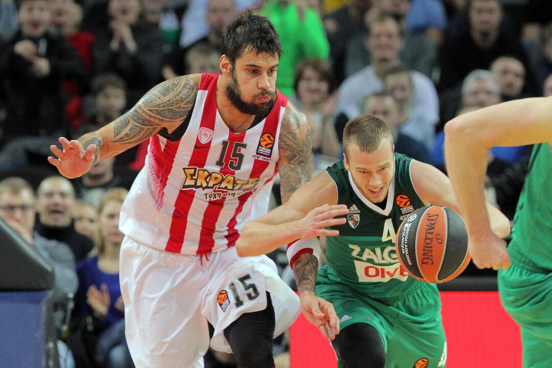 Eurolyga: „Žalgiris“ – „Olympiakos“ 75:88