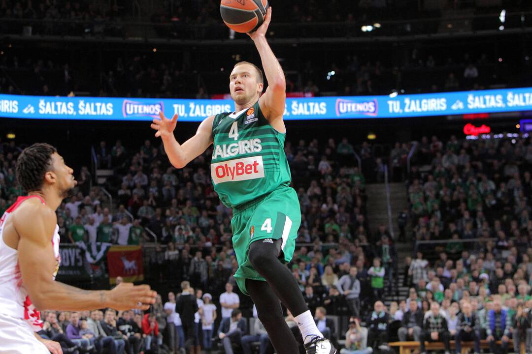 Eurolyga: „Žalgiris“ – „Olympiakos“ 75:88