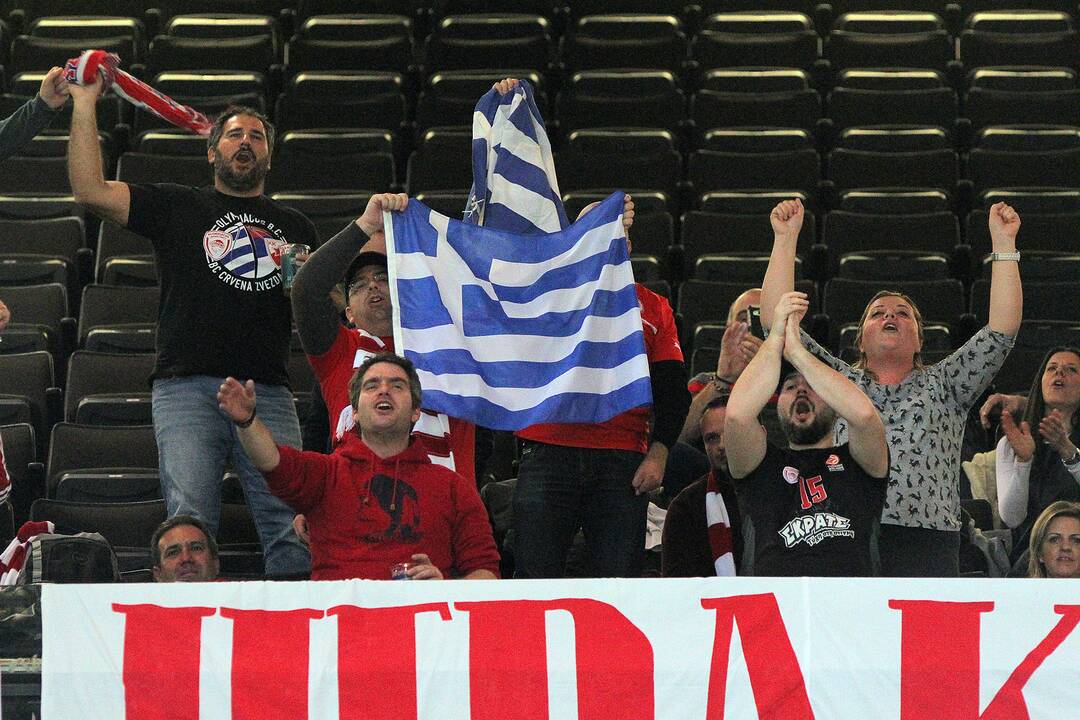 Eurolyga: „Žalgiris“ – „Olympiakos“ 75:88