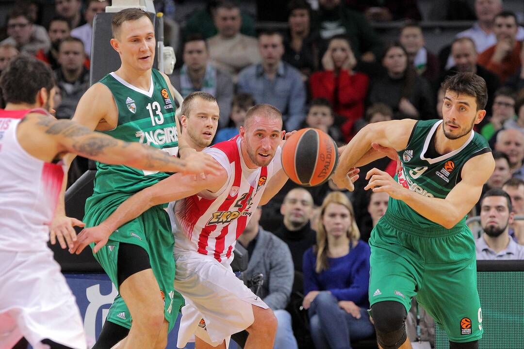 Eurolyga: „Žalgiris“ – „Olympiakos“ 75:88