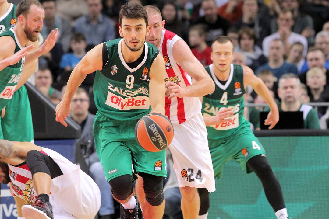 Eurolyga: „Žalgiris“ – „Olympiakos“ 75:88