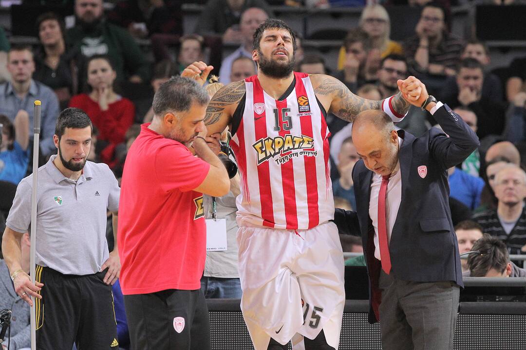 Eurolyga: „Žalgiris“ – „Olympiakos“ 75:88