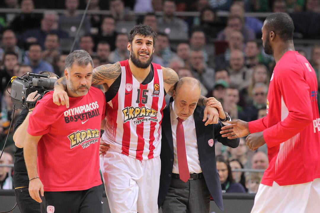 Eurolyga: „Žalgiris“ – „Olympiakos“ 75:88
