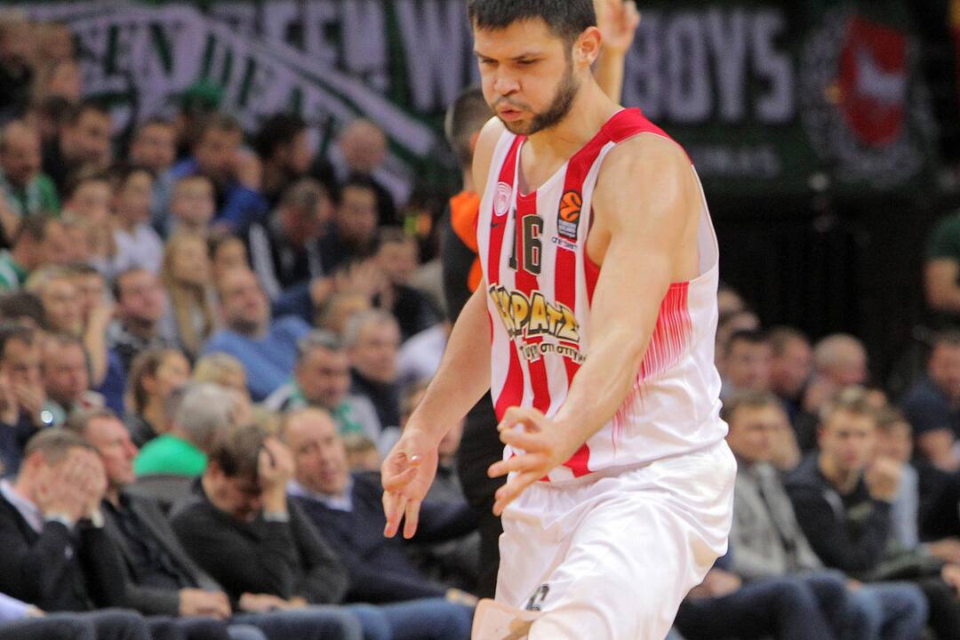 Eurolyga: „Žalgiris“ – „Olympiakos“ 75:88