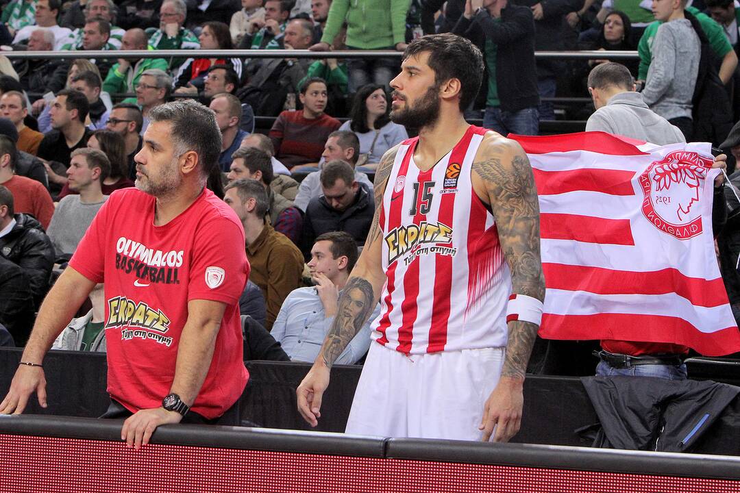 Eurolyga: „Žalgiris“ – „Olympiakos“ 75:88