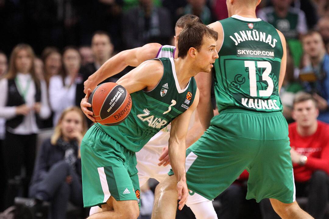 Eurolyga: „Žalgiris“ – „Unicaja“ 79:77