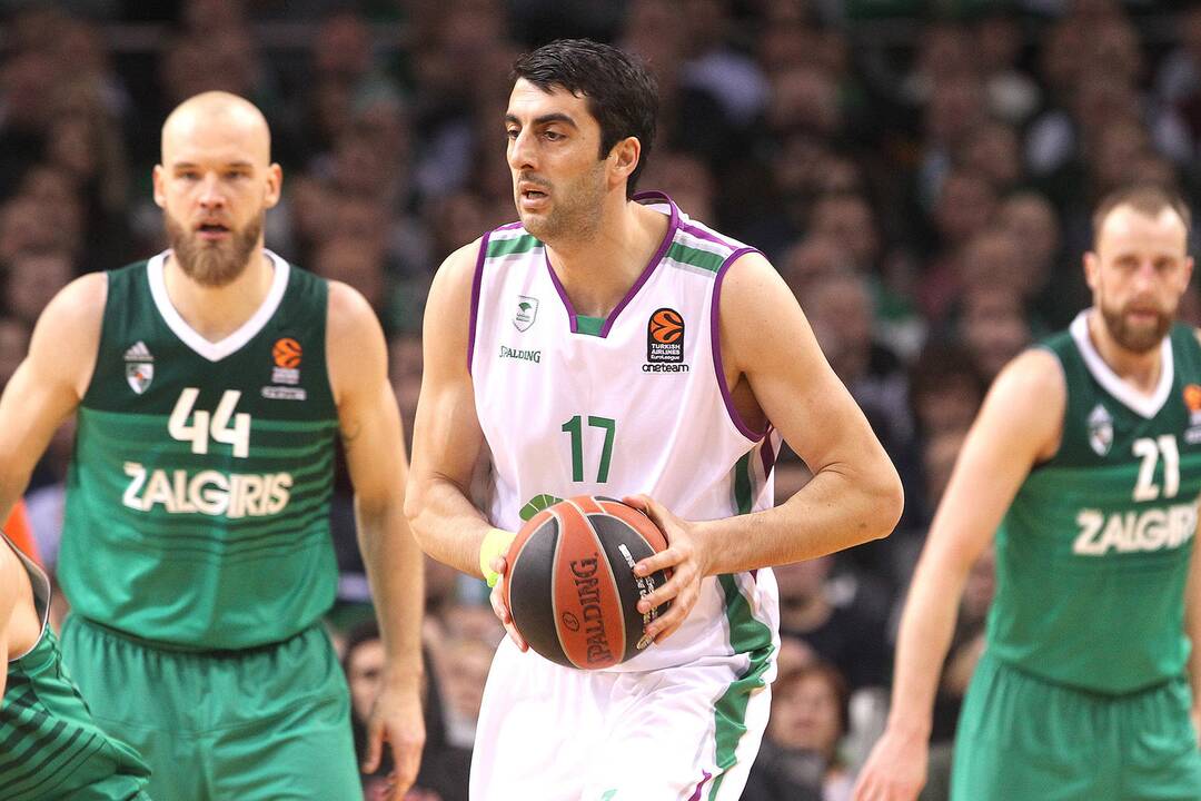 Eurolyga: „Žalgiris“ – „Unicaja“ 79:77