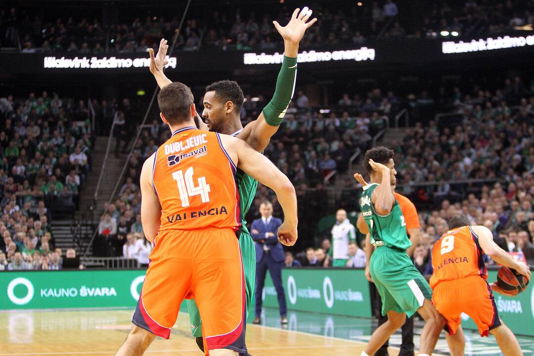 Eurolyga: „Žalgiris“ – „Valencia Basket“ 86:82