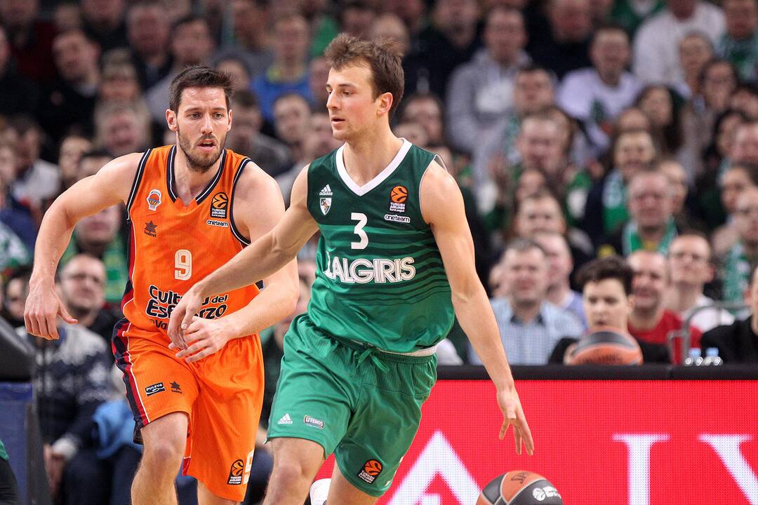 Eurolyga: „Žalgiris“ – „Valencia Basket“ 86:82