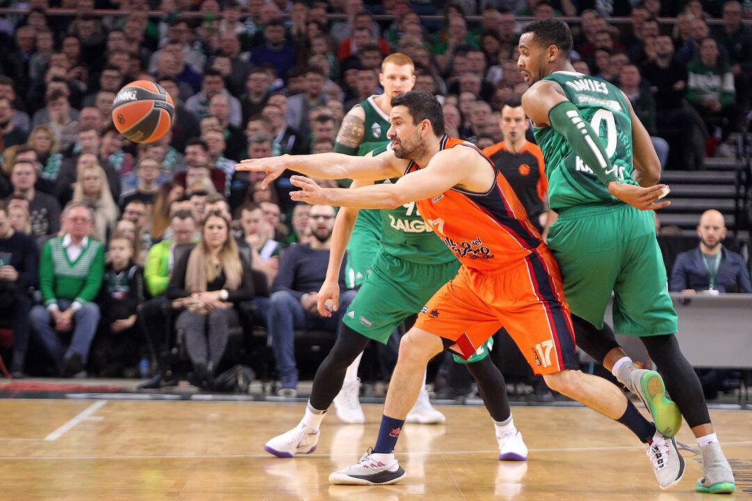 Eurolyga: „Žalgiris“ – „Valencia Basket“ 86:82