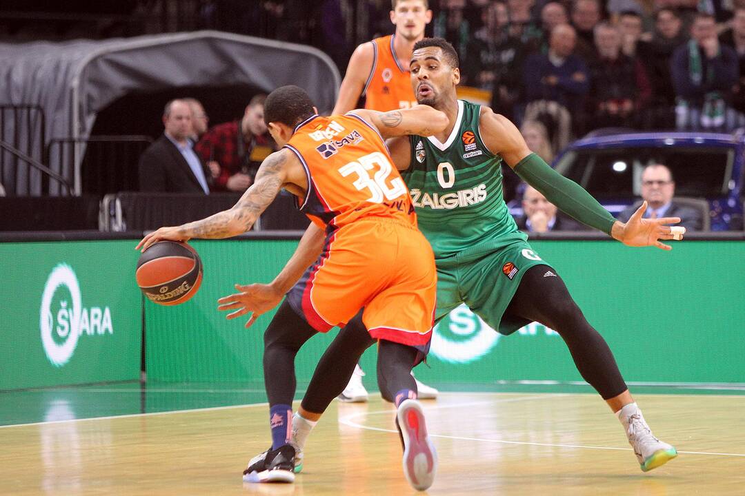 Eurolyga: „Žalgiris“ – „Valencia Basket“ 86:82