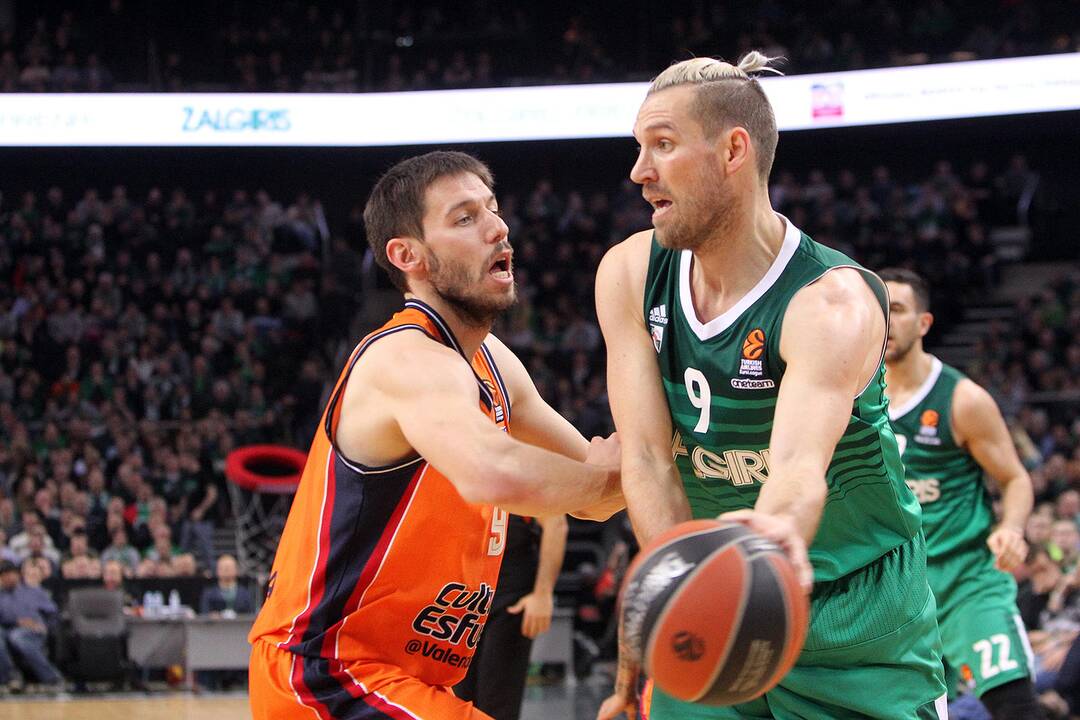 Eurolyga: „Žalgiris“ – „Valencia Basket“ 86:82
