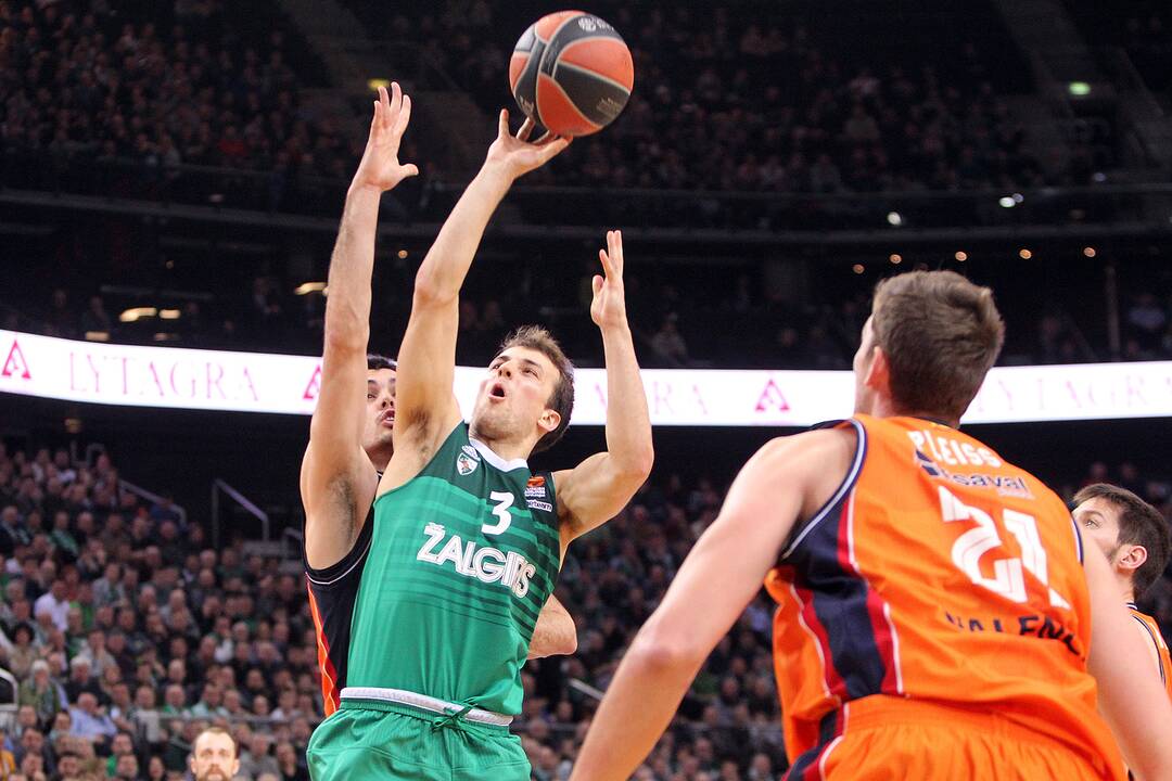 Eurolyga: „Žalgiris“ – „Valencia Basket“ 86:82