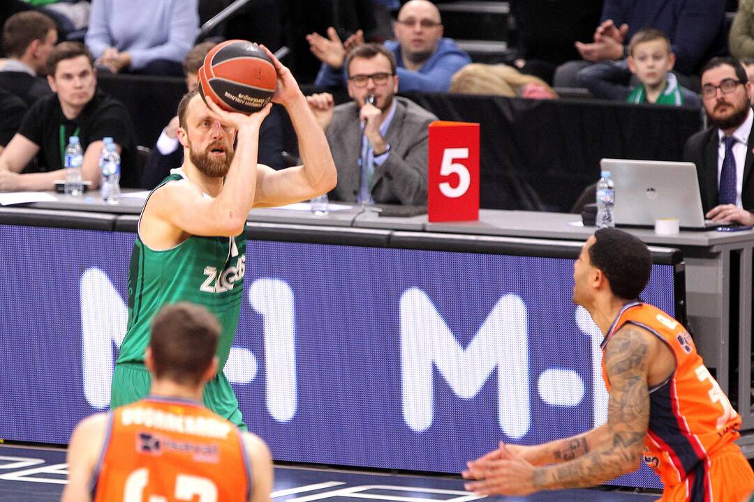 Eurolyga: „Žalgiris“ – „Valencia Basket“ 86:82