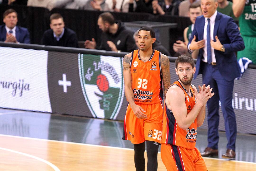 Eurolyga: „Žalgiris“ – „Valencia Basket“ 86:82