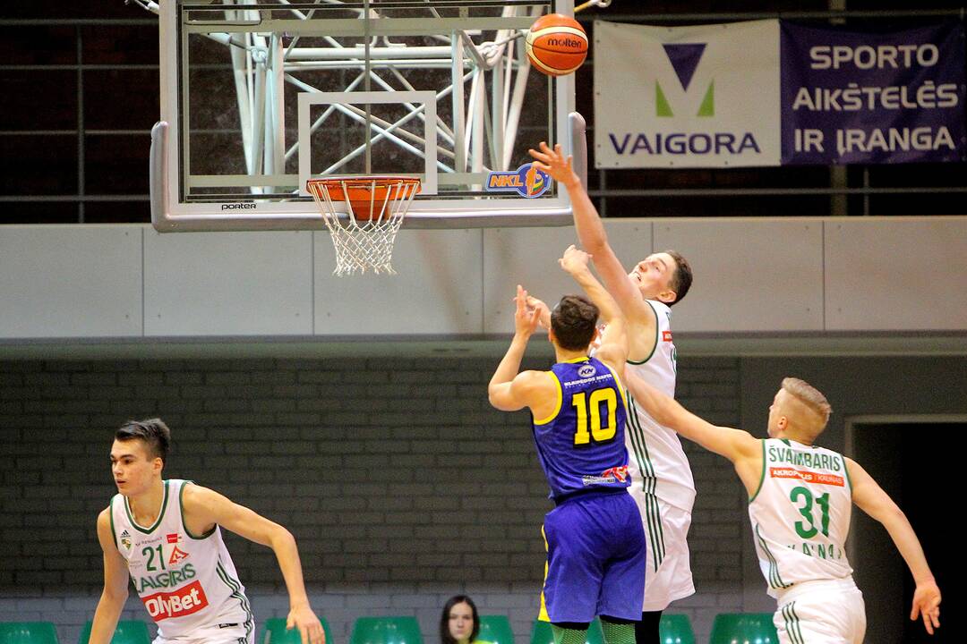 NKL: „Žalgiris-2“ – „Nafta-Uni-Akvaservis“ 76:72