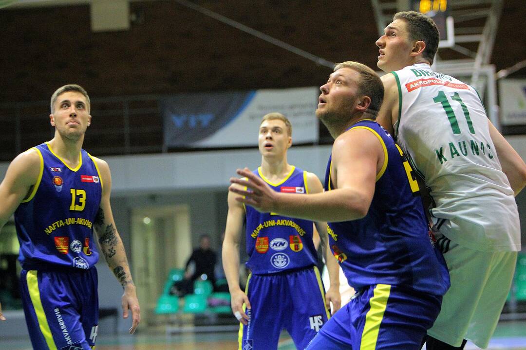 NKL: „Žalgiris-2“ – „Nafta-Uni-Akvaservis“ 76:72