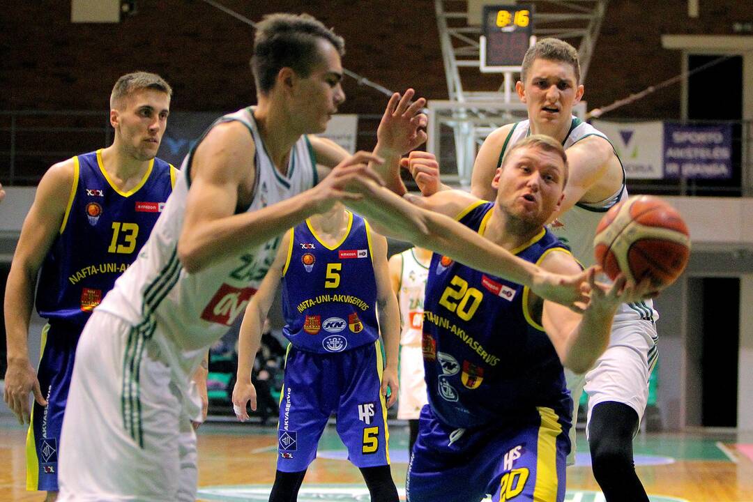 NKL: „Žalgiris-2“ – „Nafta-Uni-Akvaservis“ 76:72