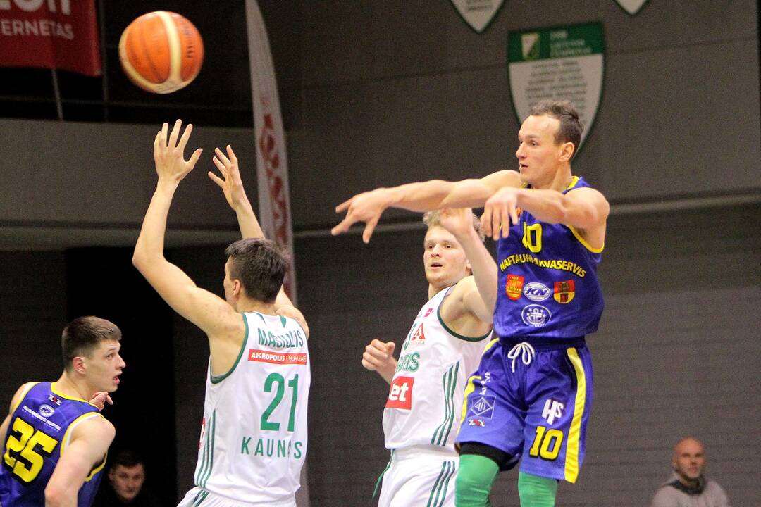 NKL: „Žalgiris-2“ – „Nafta-Uni-Akvaservis“ 76:72