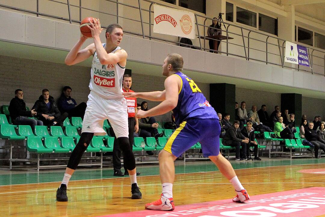 NKL: „Žalgiris-2“ – „Nafta-Uni-Akvaservis“ 76:72
