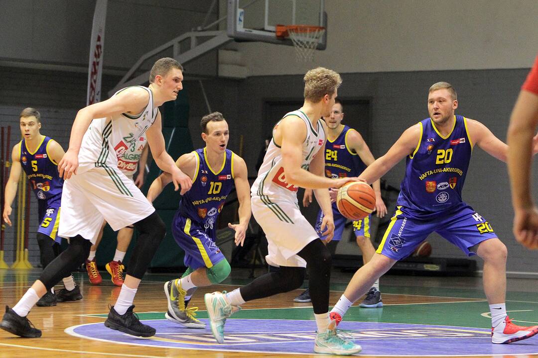 NKL: „Žalgiris-2“ – „Nafta-Uni-Akvaservis“ 76:72