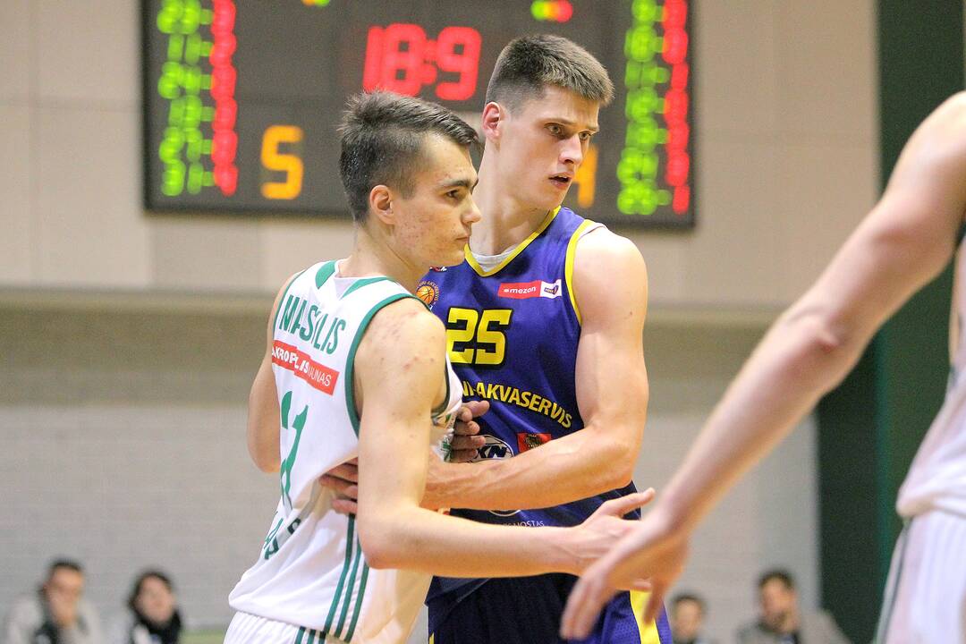NKL: „Žalgiris-2“ – „Nafta-Uni-Akvaservis“ 76:72