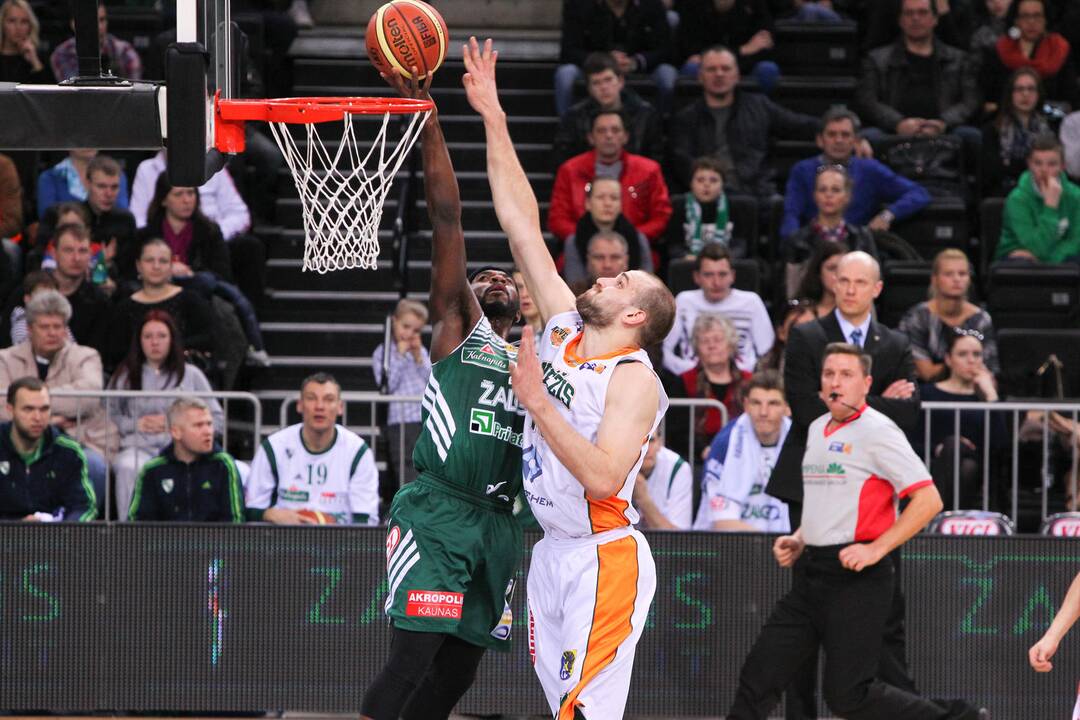 LKL rungtynės "Žalgiris - Nevėžis"