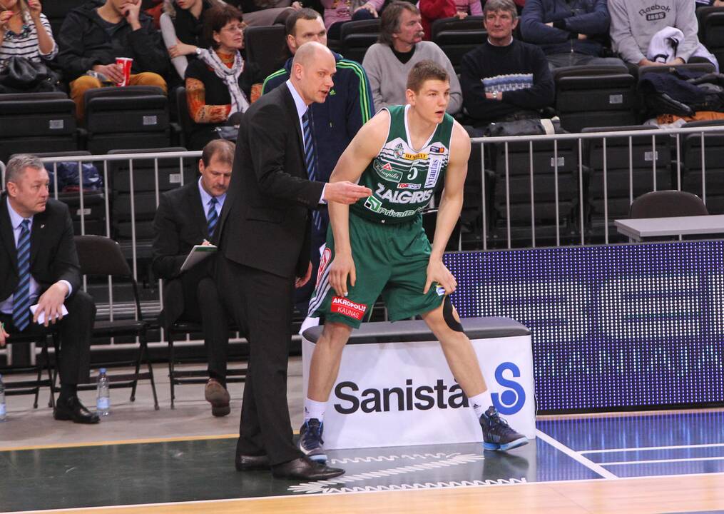 LKL rungtynės "Žalgiris - Nevėžis"