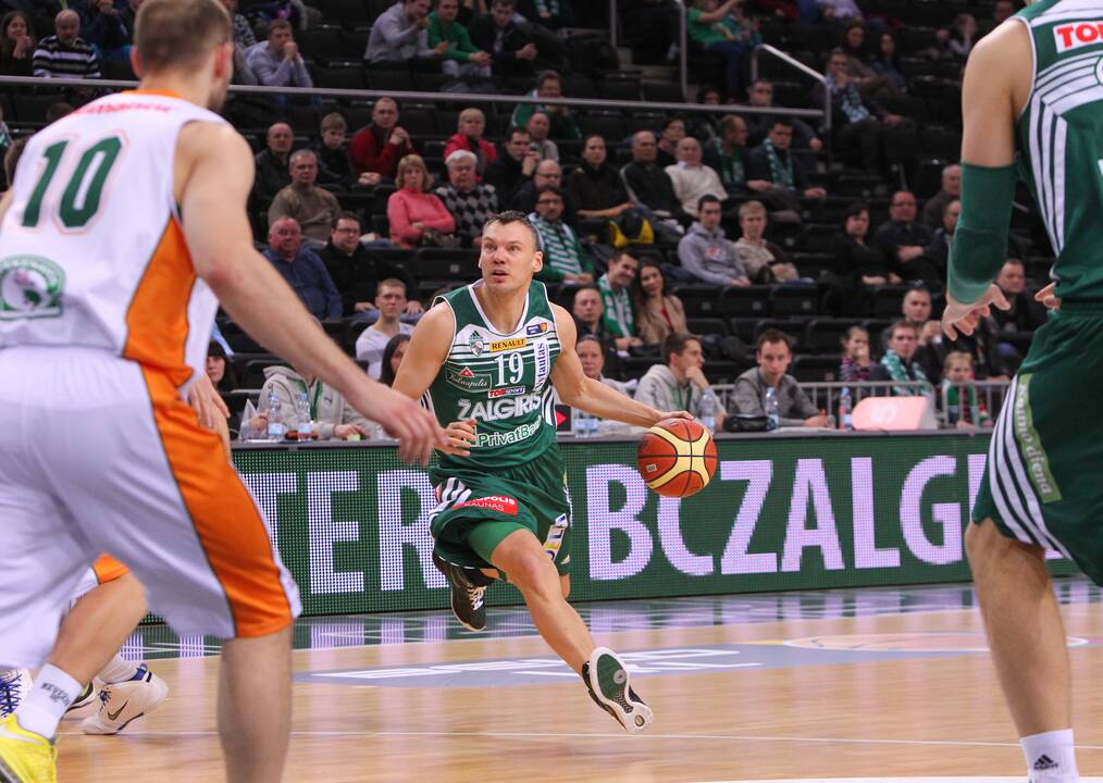 LKL rungtynės "Žalgiris - Nevėžis"