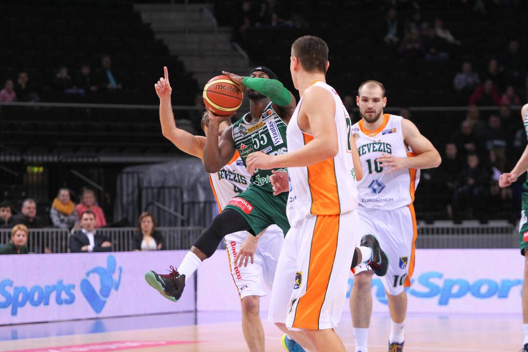 LKL rungtynės "Žalgiris - Nevėžis"