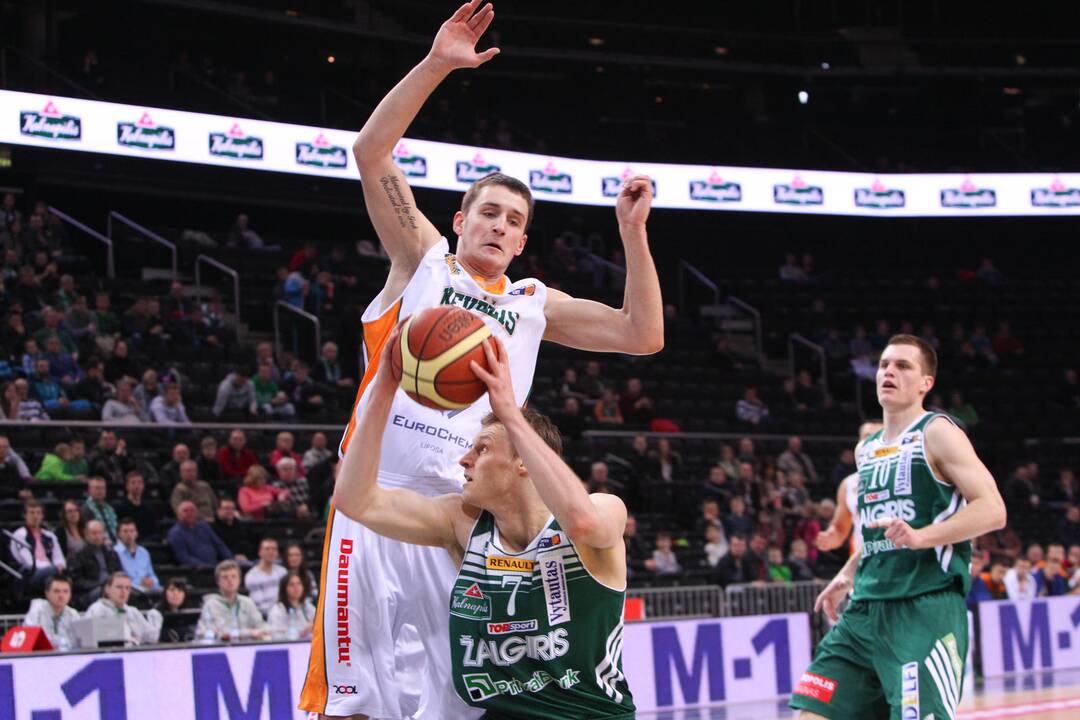 LKL rungtynės "Žalgiris - Nevėžis"