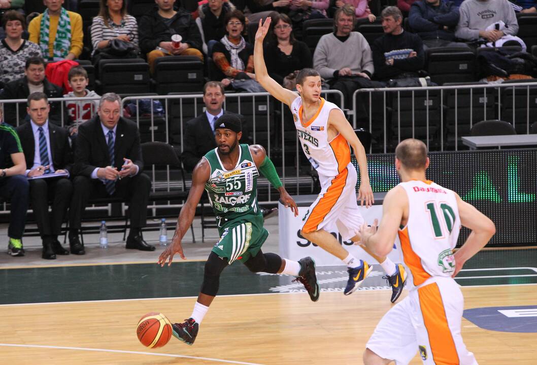 LKL rungtynės "Žalgiris - Nevėžis"