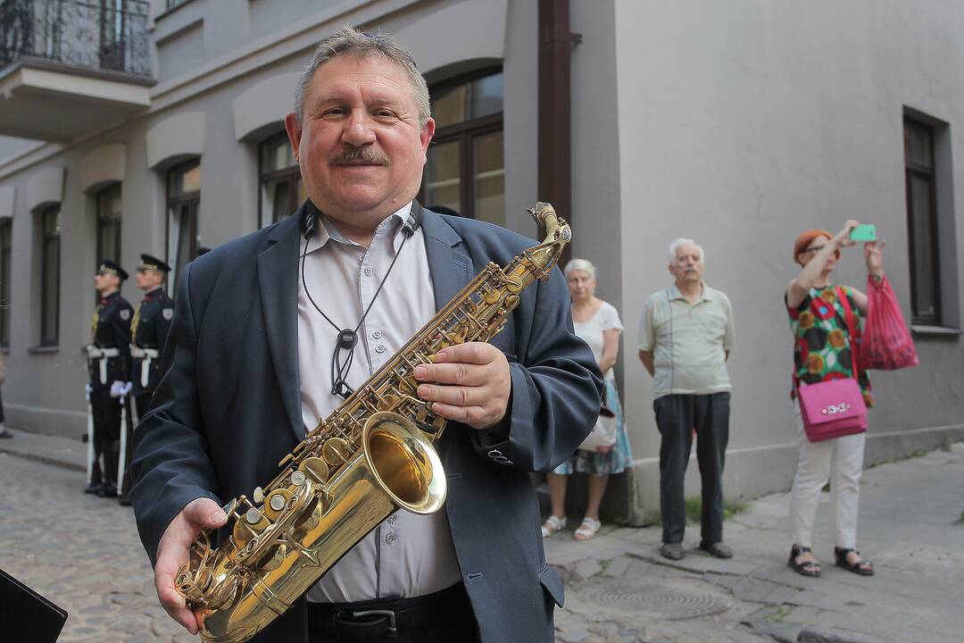 Žydų karių-savanorių pagerbimas Kaune