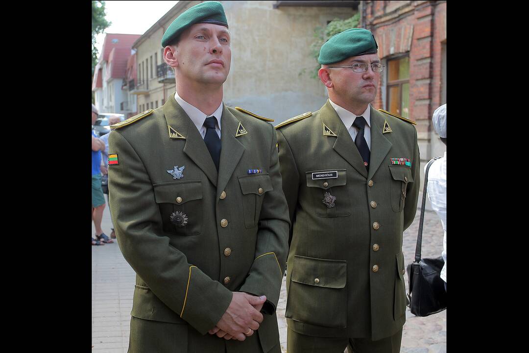 Žydų karių-savanorių pagerbimas Kaune
