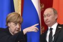 Angela Merkel ir Vladimiras Putinas