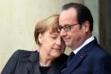 Angela Merkel ir Francois Hollande