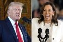 Donaldas Trumpas ir Kamala Harris