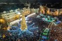 Kalėdų eglė Kyjive 2019–2020 m. žiemą.