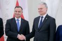 Andrzejųs Duda ir Gitanas Nausėda.  