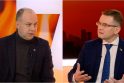 Aurelijus Veryga (kairėje) ir Arūnas Dulkys (dešinėje) 