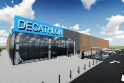 Prancūzų sporto prekių milžinės „Decathlon“ pirmosios parduotuvės Kaune statybos įgauna pagreitį