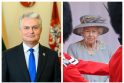 Gitanas Nausėda ir Elizabeth II